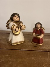 Thun Bozener Engel 12cm Bianca mit Harfe, 9 cm Rot Super Zustand