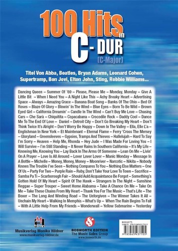 100 hits dur songbook - 100,