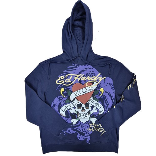 Hardy hoodie herren blau - hardy, l