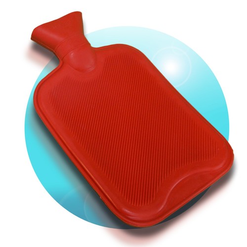 Wärmflasche ohne bezug - wärmflasche, 2l