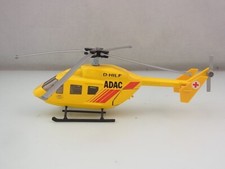 Siku Hubschrauber BK 117-A ADAC 1:55 Modellbau Rettungsdienst Luftrettung Gelb