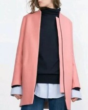 ZARA Mantel in rosa (Gr. S) NEU