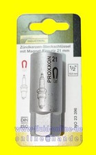 PROXXON 23396 Zündkerzen Nuss mit Magnet 21mm Antrieb 12,5mm (1/2") - NEU