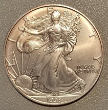 1 Oz Silbermünze American