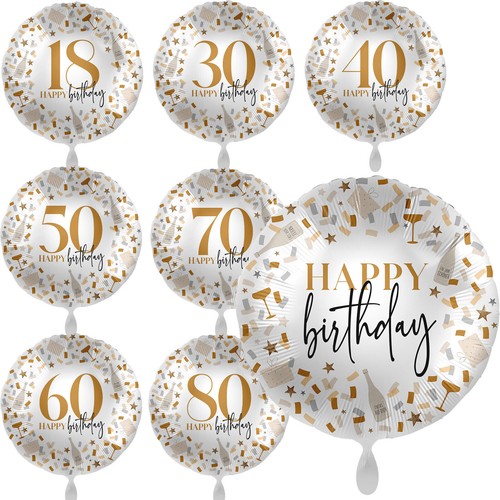 Folienballon zahlen 40 - folienballon, 30