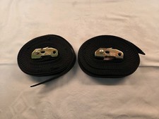 2 Stück Spanngurte Zurrgurte Befestigungsriemen mit Klemmschloss 4.0m