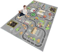 Kinder Teppich Stadt