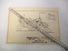 Original Technische Zeichnung