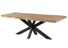 Baumkantentisch Massivholz