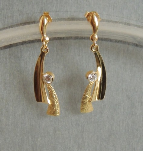 Ohrhänger 333 gold - ohrhänger, 2