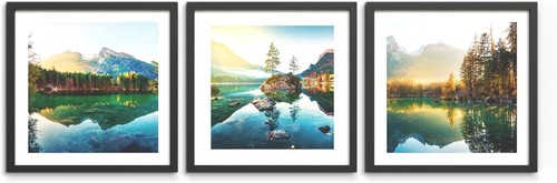 Bilder set landscape 30x30 - set,
