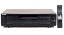 Sony CDP-CE315 5-fach CD Wechsler schwarz + FB / gewartet 1 Jahr Garantie [1]