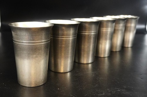 Zinnbecher set von - zinnbecher,