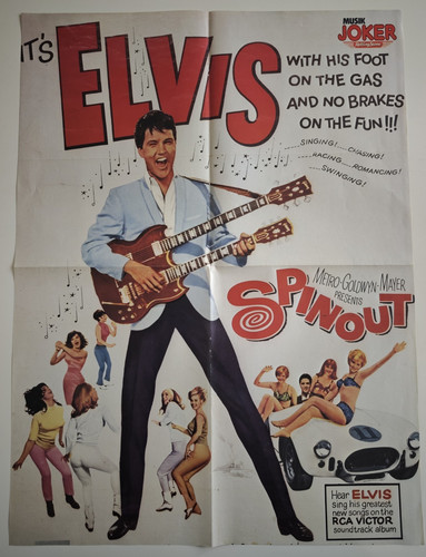 Spinout filmposter mit - mit, elvis