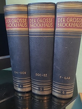 Der Grosse Brockhaus - 15. Auflage. 1929 1930 Bd. 1-6 Handbuch des Wissens 