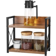 Holz Gewürzregal Küchenregal