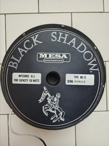 Mesa boogie black shadow - mesa, ms-12