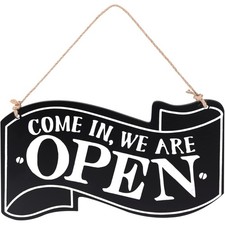 Open Closed Schild 14x25cm