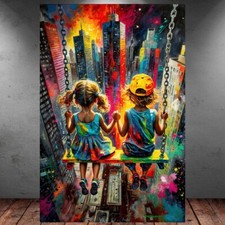 LEINWAND BILD ER XXL ABSTRAKT