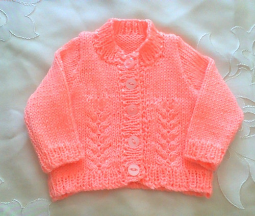 Handgestrickte cardigan - handgestrickte,