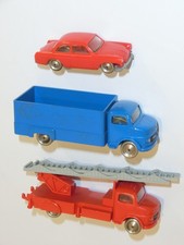 Vintage Lego System Feuerwehr Auto Bedford Mercedes VW im Set als Konvolut