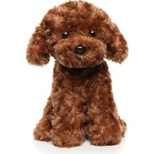 Plüschhund Kuscheltier Braun