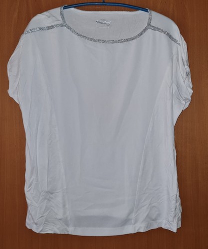 Weißes blusenshirt tcm - weißes,