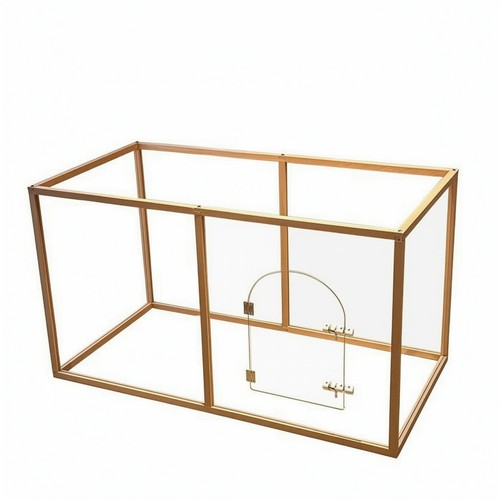 Hundebox mit transparenten