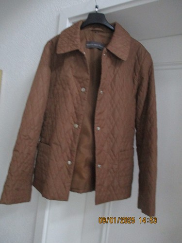 Steppjacke mittelbraun 38 - mittelbraun,