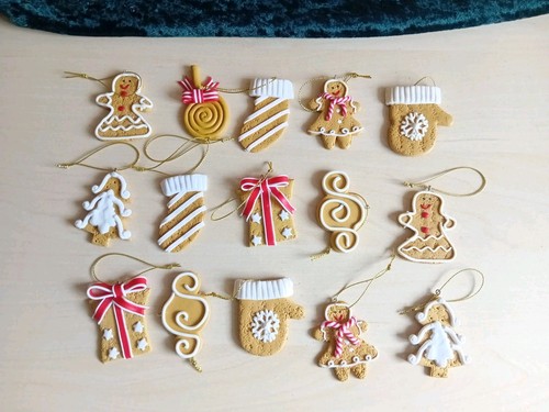 Lebkuchen optik baumbehang - 15,