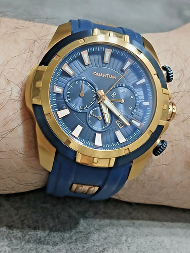 Chronograph uhr quantum - uhr., "