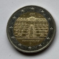 Deutschland - 2020 - Brandenburg -  2 Euro Gedenkmünze - Prägest. G