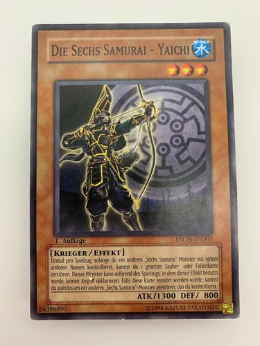 Yugioh karte auflage die - 1.,