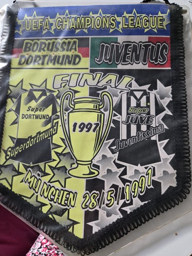 Wimpel bvb gegen juventus - bvb,