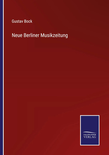 Gustav bock neue berliner - gustav,
