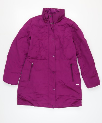 Lila gefütterte damenjacke - gefütterte,