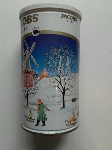 Alte blechdose jacobs - blechdose,