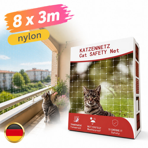 Balkonnetz ohne bohren - ohne,
