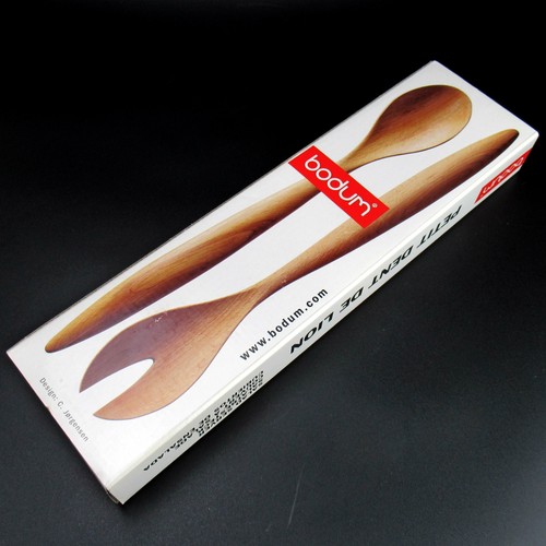Bodum holz salatbesteck - salatbesteck, petit