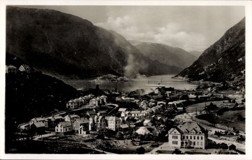 Odda norwegen - ak,