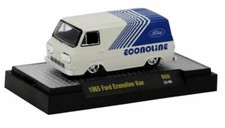 FORD Econoline Van - 1965 - white / blue - M2 1:64