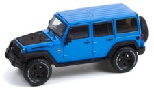 JEEP Wrangler Unlimited Black Bear Edition 2016 - bluemetallic - Greenlight 1:43