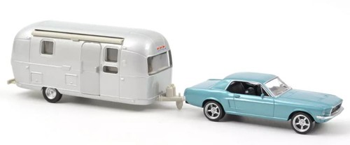 Norev ford mustang 1968 - ford, blau