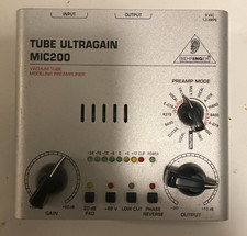 Behringer Tube Ultragain MIC200 - Mikrofon - Röhrenvorverstärker
