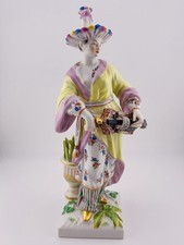 KPM Berlin Porzellan Figur Malabarin mit Drehleier