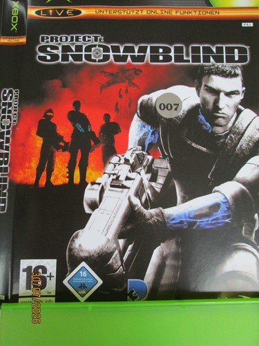 Project snowblind x box - snowblind, x-box