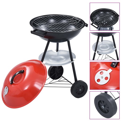 Tragbarer holzkohlegrill xxl - tragbarer,