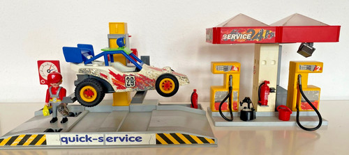 Playmobil tankstelle 3218 mit - tankstelle,