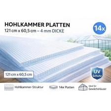 Doppelstegplatte 14x