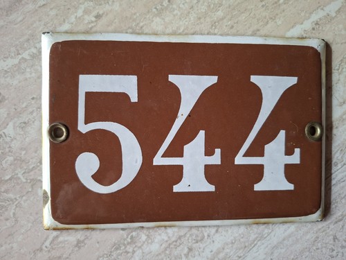 Emailleschild original - emailleschild,